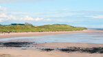 View towards Bamburgh Castle